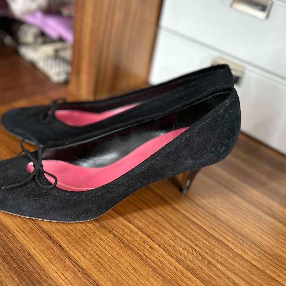 kate spade kitten heel shoes